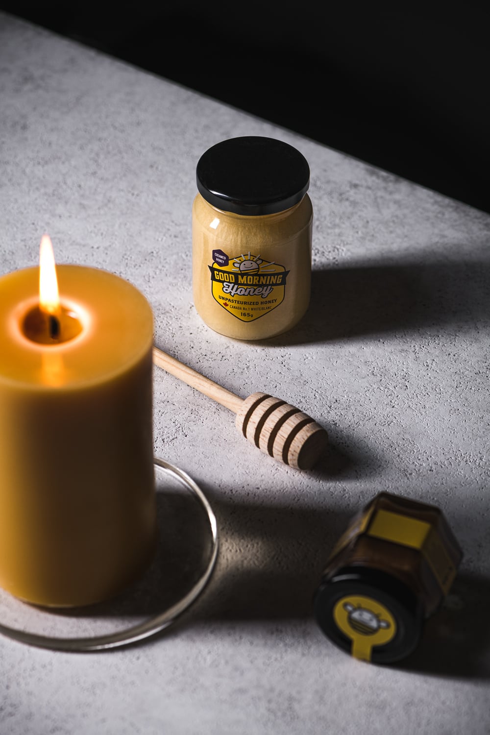Beeswax Pillar Candle - Image 3